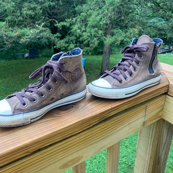 CONVERSE ALL STAR brown lethargy 3 unisex High top - Picture 6 of 6